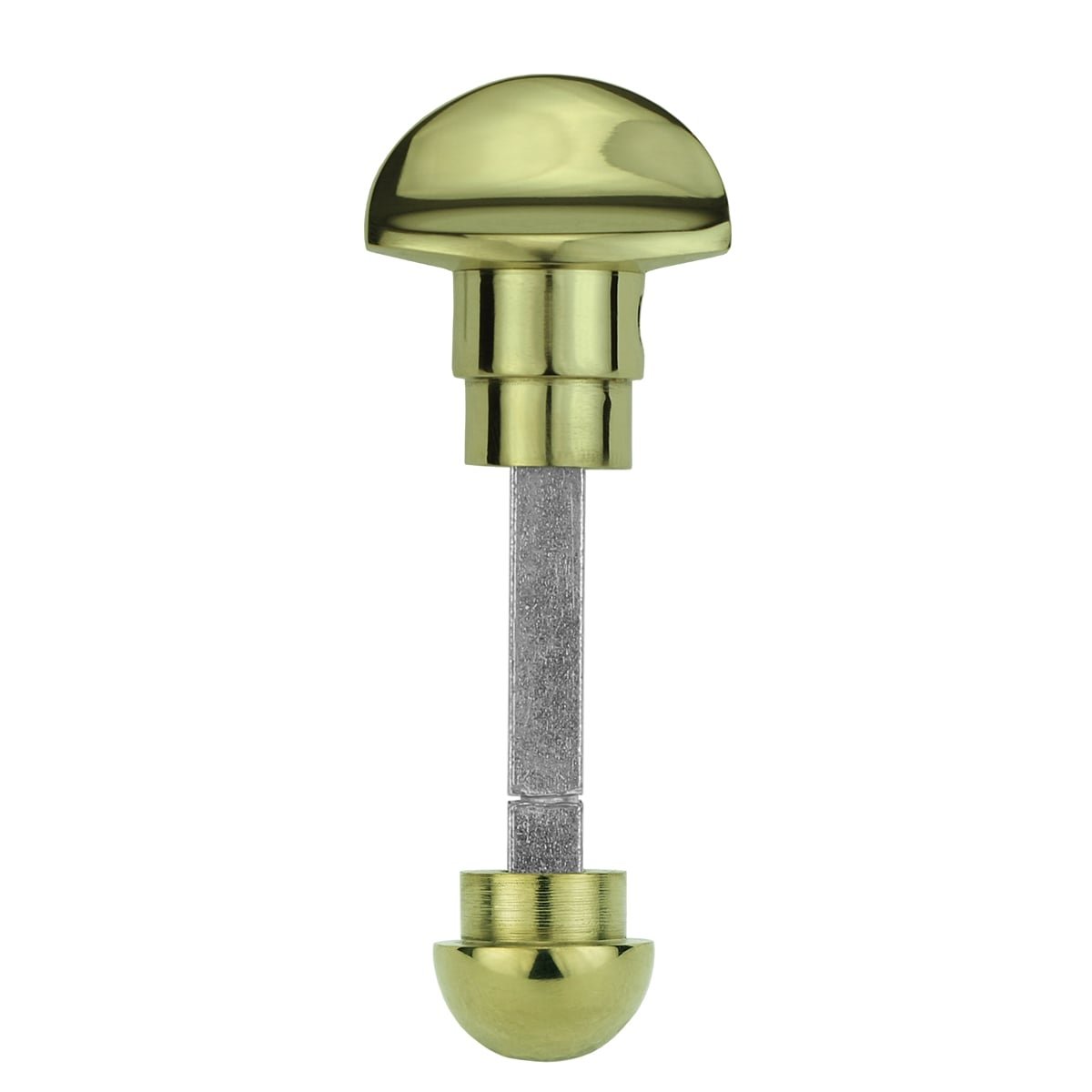 Toilet garnish polished brass - Ø 23 mm