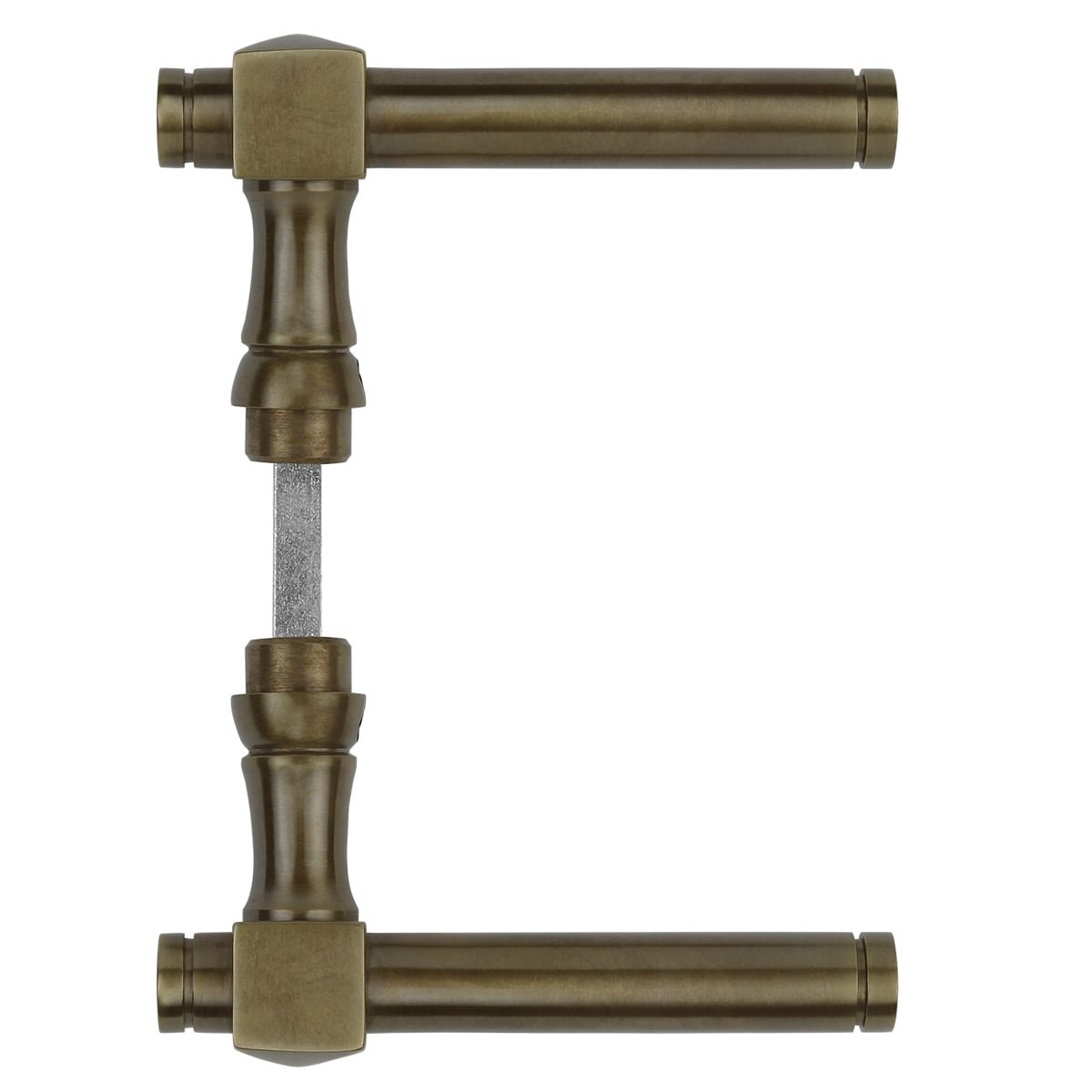 Door crank antique brass Erwitte - 125 mm