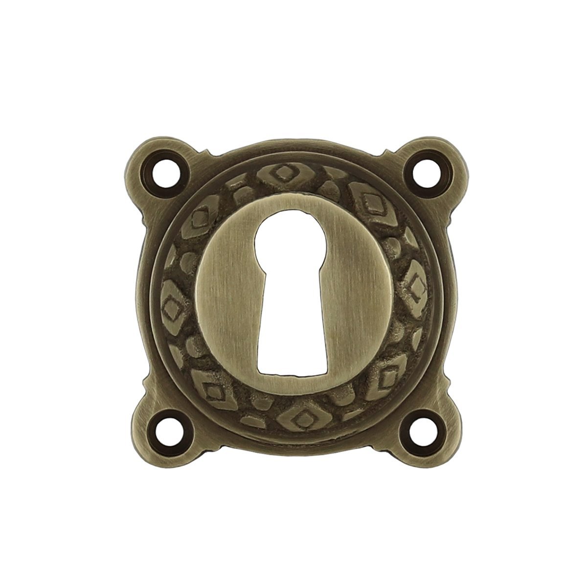 Key rosette old style bronze Sinzig - Ø 55 mm