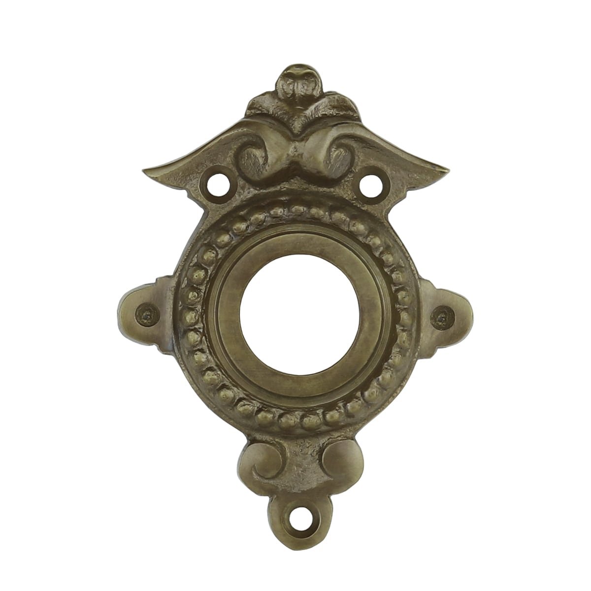Krukrozet ornamenten brons Lübben - 75 mm