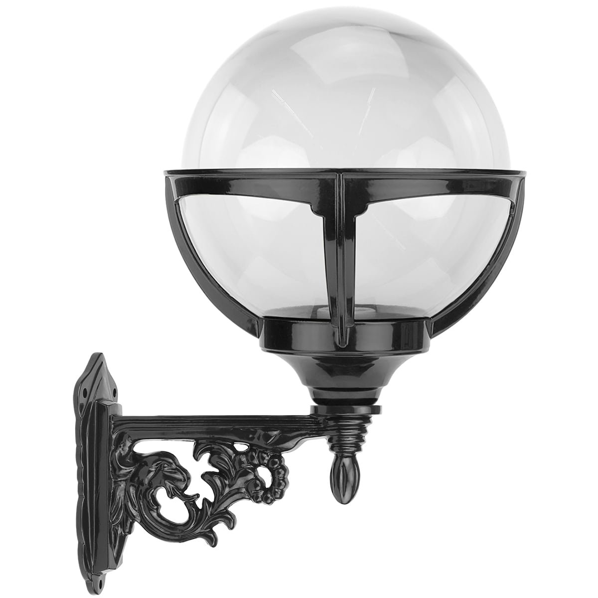 Outdoor Lamps Country Style Retro Sphere lamp clear globe Hoogwoud - 45 cm