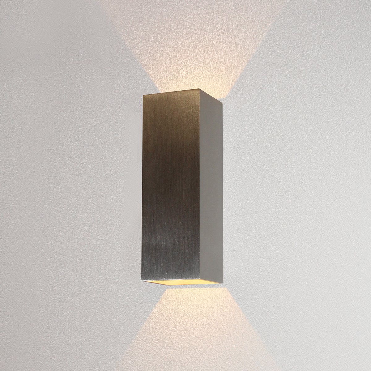 Wall lamp Up Down raw metal Arbus - 25 cm