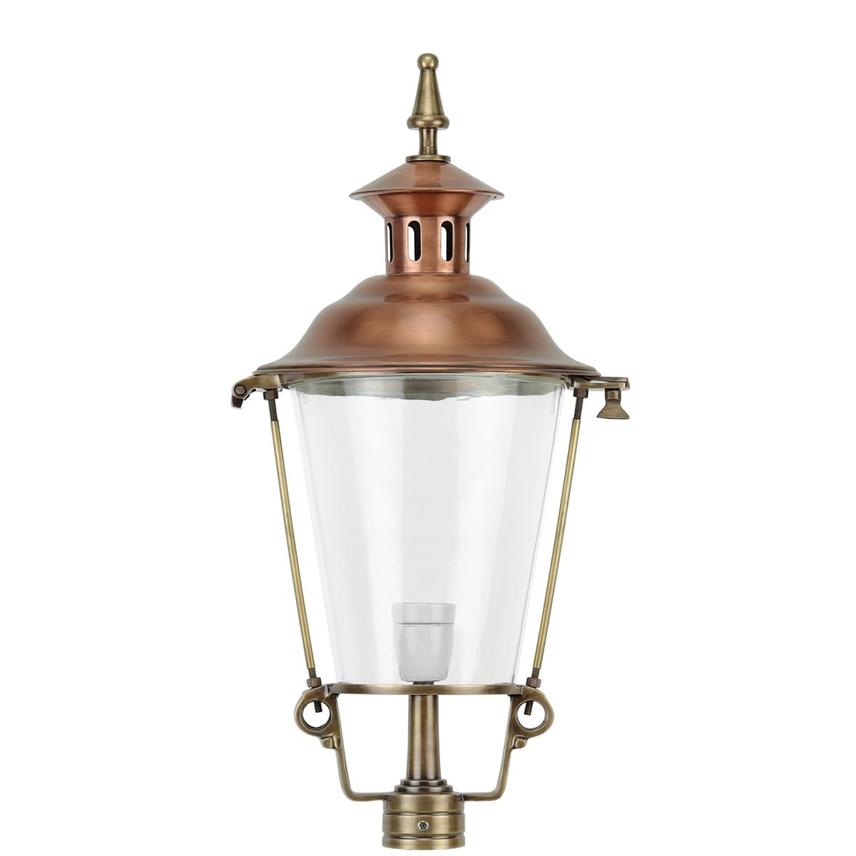 Loose lantern lamp bronze K2670 - 70 cm