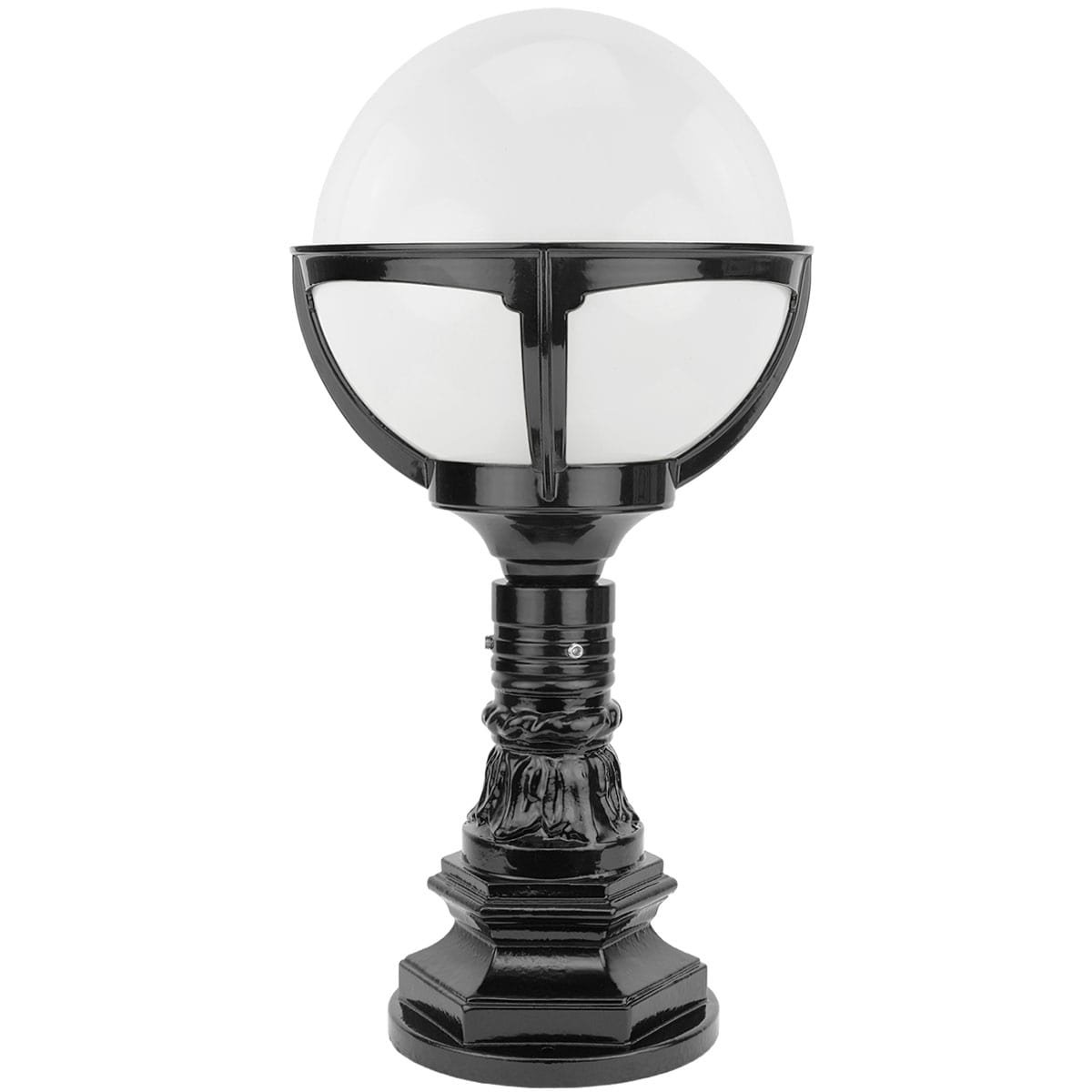 Lampe boule Schagen Opale sphère - 56 cm