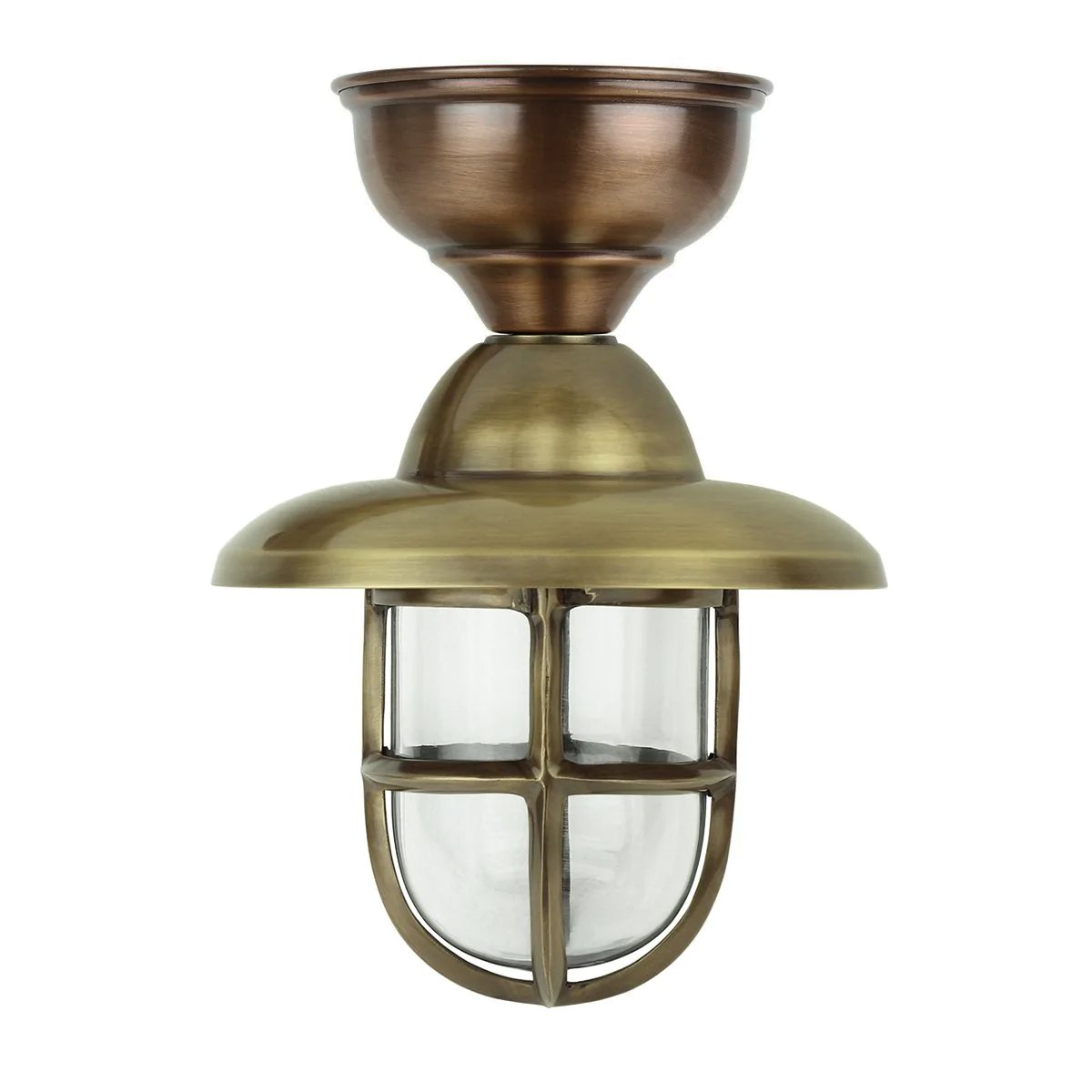 Outdoor Lighting Nautical Ship lamp Marine copper brass - 36 cm