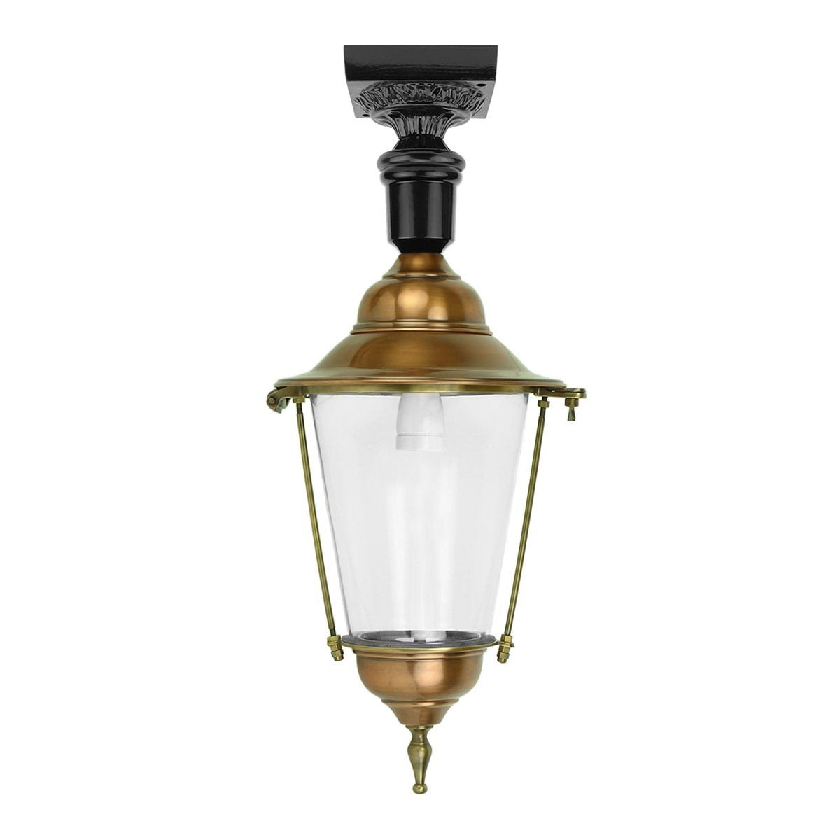 Outdoor Lamps Classic Rural Stable lamp ceiling Asten copper - 50 cm