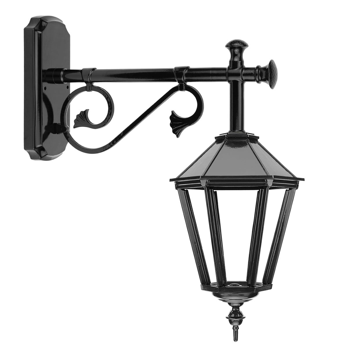 Buitenlampen Klassiek Landelijk Voordeur lamp hangend Asperen - 60 cm